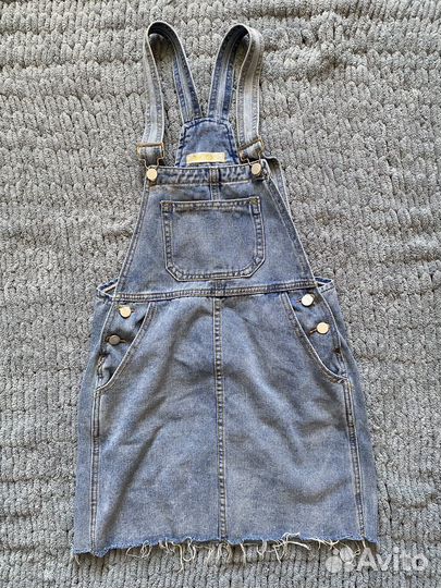 Джинсовый сарафан 42