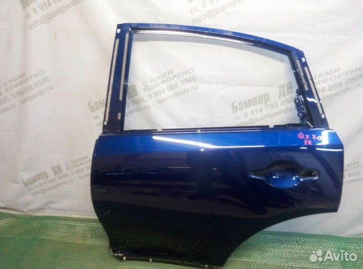 Дверь infiniti FX35 FX37 QX70 S51 зад лево