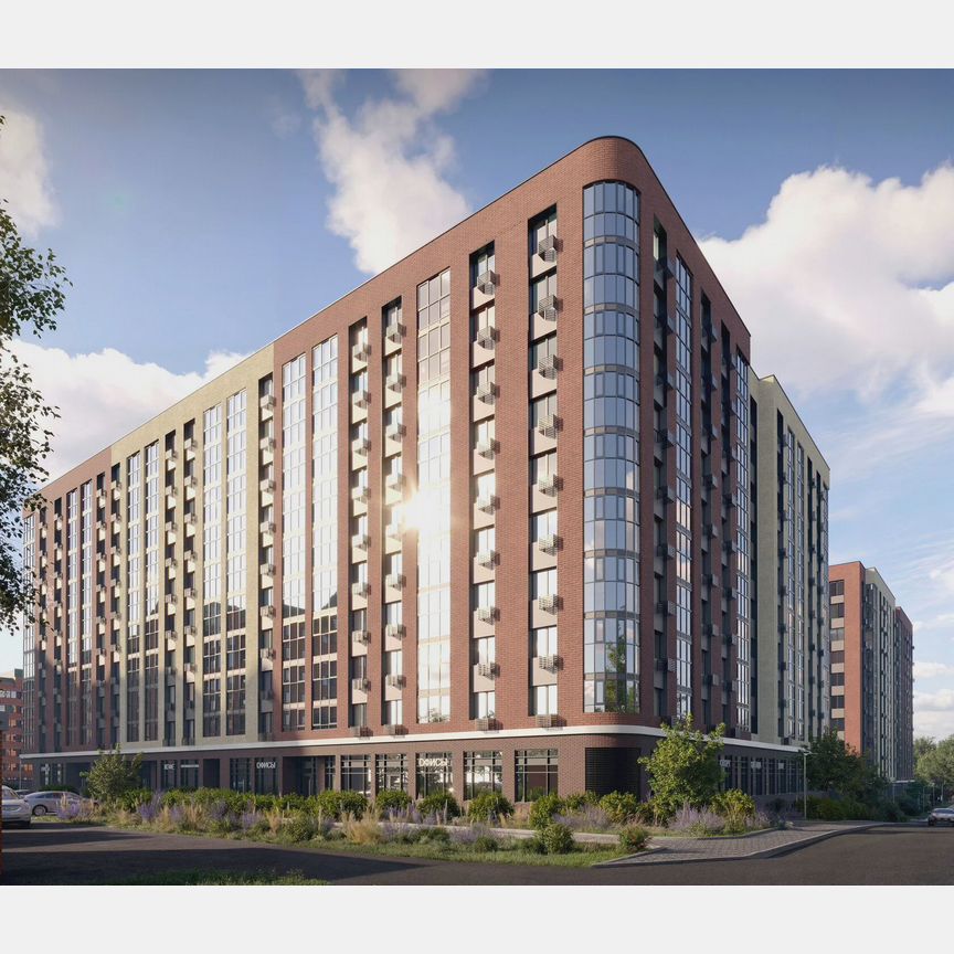 2-к. квартира, 52,4 м², 9/10 эт.