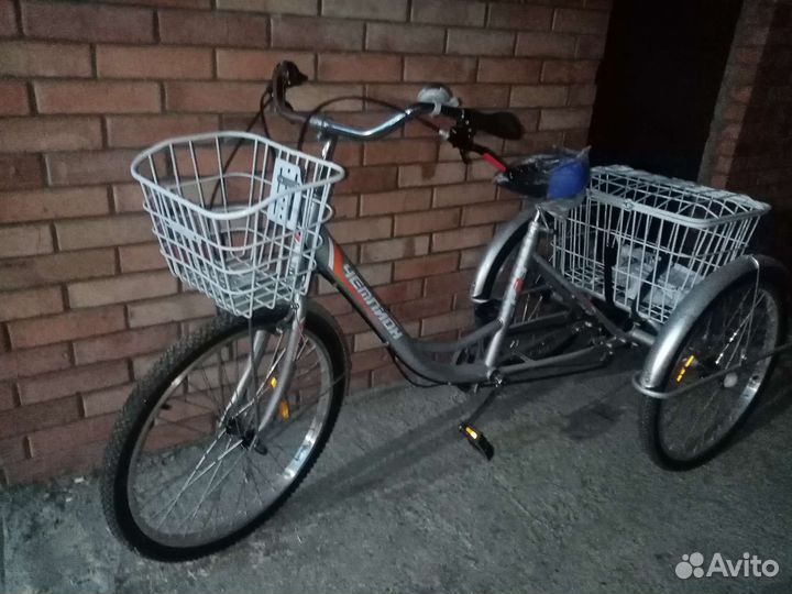 Трехколесный велосипед для взрослых