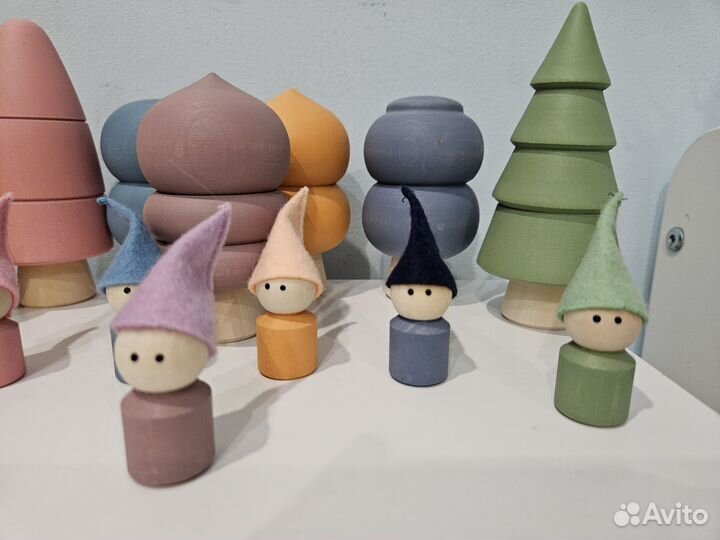 Игрушка деревянная развивающая сортер