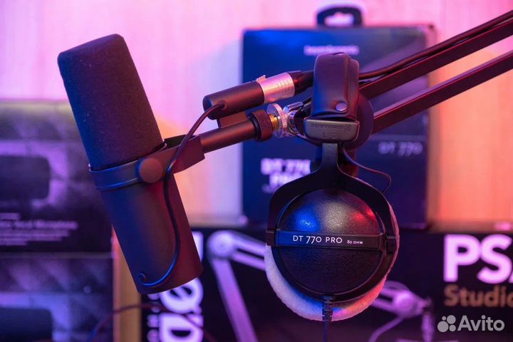 Звуковое оборудование для записи подкастов