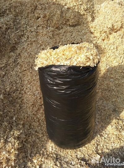 Опилки стружка древесная чистая