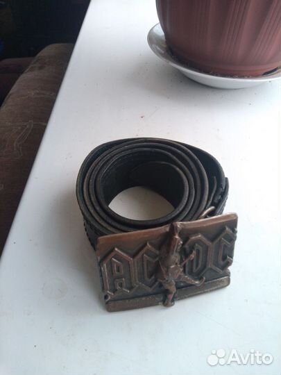 Ремень кожаный