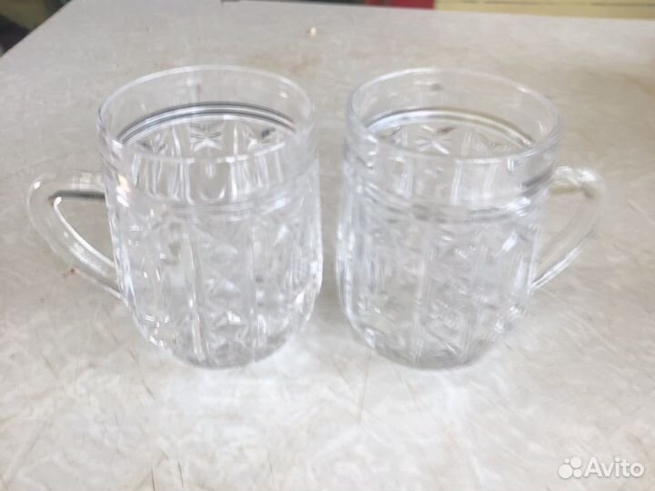 Кружка хрустальная