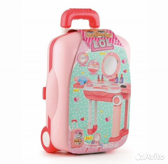 Детский набор салон красоты LOL в чемодане