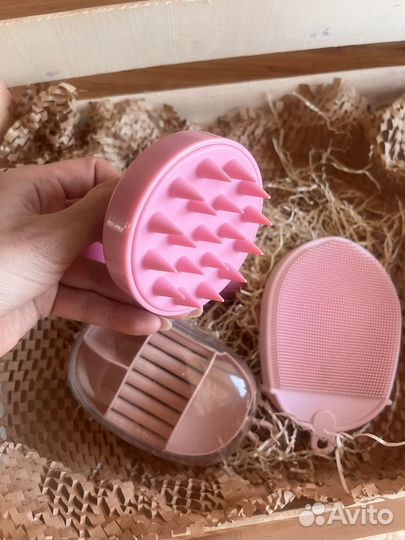 Силиконовая мочалка Kuchenland/очищение лица