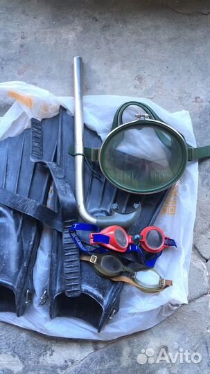 Ласты турист ссср.большие.маленькие