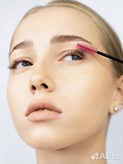 Окрашивание бровей хной краской