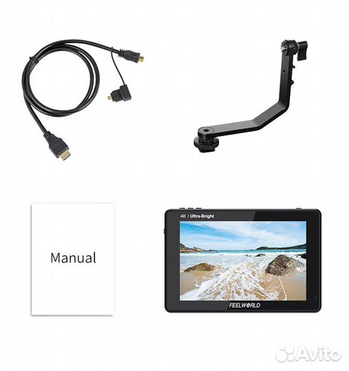 Накамерный монитор Feelworld LUT7 3D LUT 2200nits+