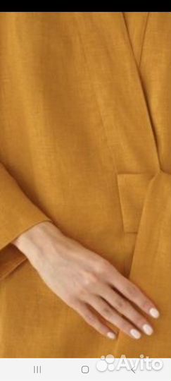 Платье халат лен новое