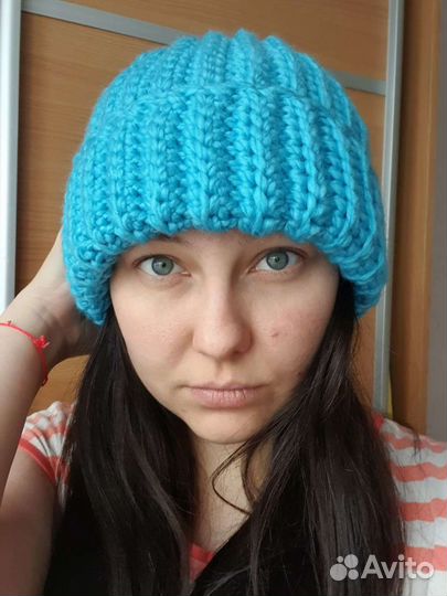 Шапки женские вязаные новые