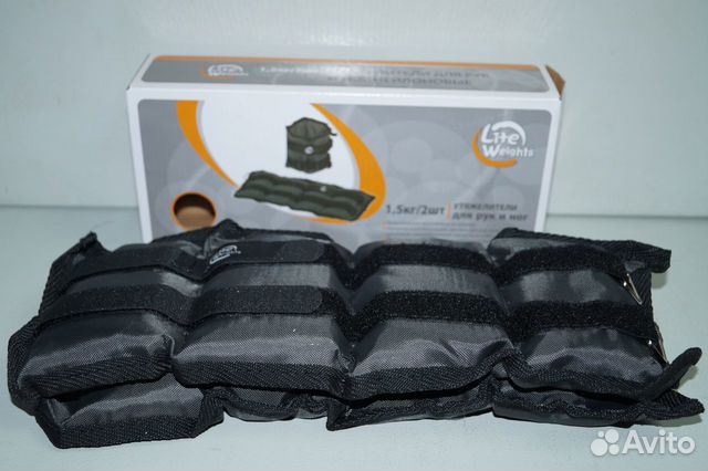 Утяжелители Lite Weights 2 х 1.5 кг (нейлон)
