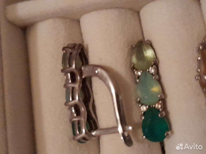 Серебряные серьги