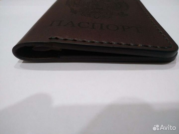 Обложка на паспорт из натуральной кожи