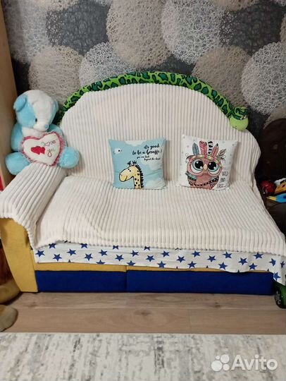 Плед детский плюшевый