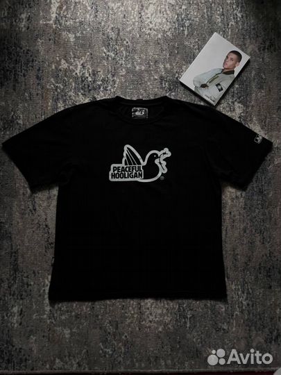 Футболка peaceful hooligan