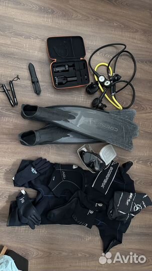 Набор аквалангиста. Для дайвинга