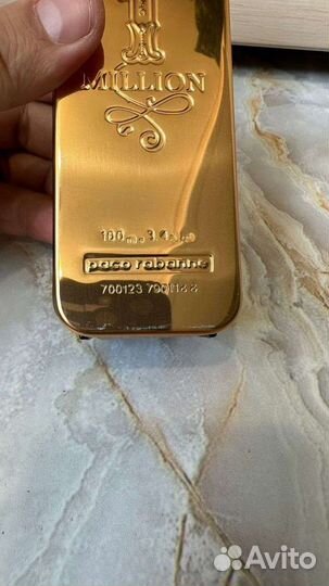 Paco rabanne 1 million 100 ml витринный