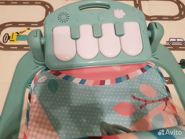 Развивающий коврик baby go с пианино