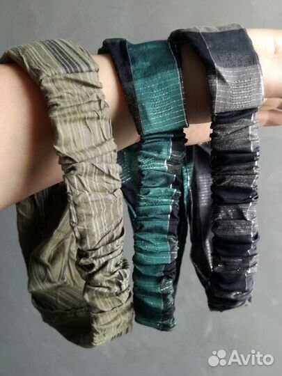 Тканевые повязки ободки заколки