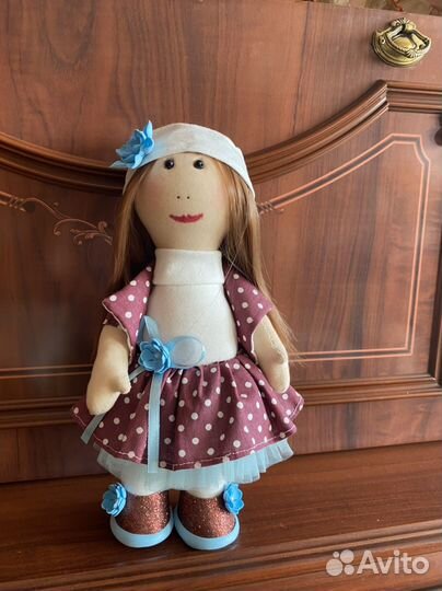 Интерьерная кукла ручной работы