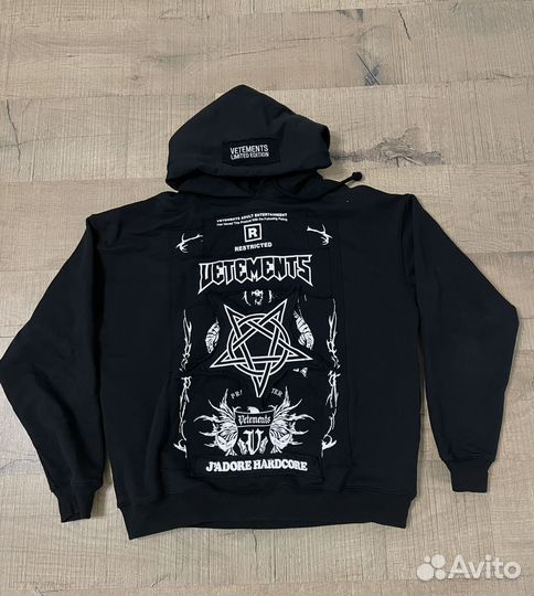 Худи Vetements Hardcore оригинал