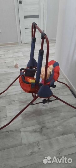Складная детская качеля для дома