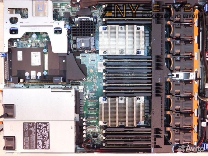 Сервер Dell R640 2x Gold 6150 384Gb H330 8SFF