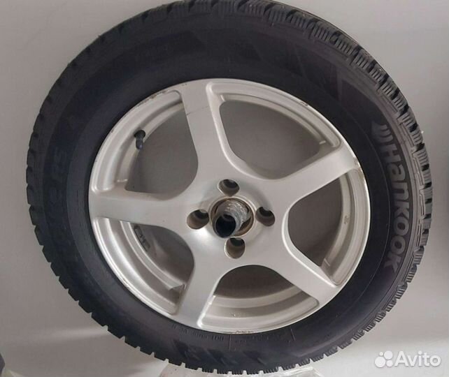 Колеса зима Kia Rio-Solaris R15 185/65 Hankook