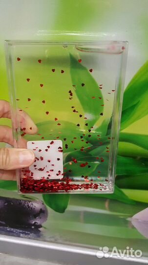 Фоторамка водяная валентинка подарок