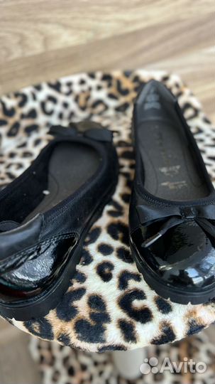 Балетки натуральная кожа