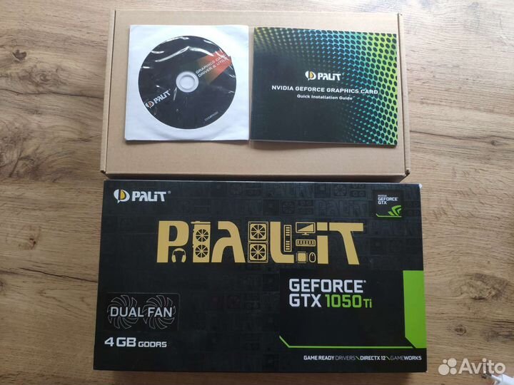 Видеокарта gtx 1050 ti 4gb