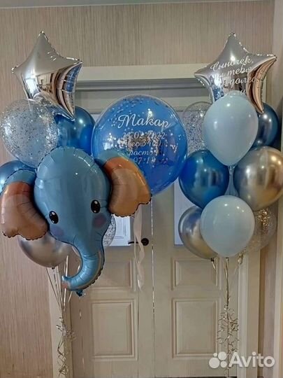 Воздушные шары на Выписку с доставкой