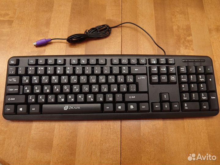 Клавиатура Oklick 180M PS/2