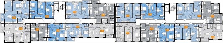 2-к. квартира, 58,3 м², 5/9 эт.