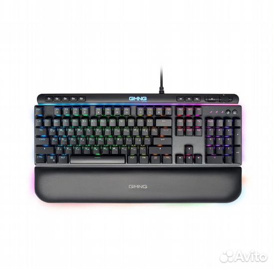 Клавиатура gmng 999GK,USB, c подставкой подсветкой