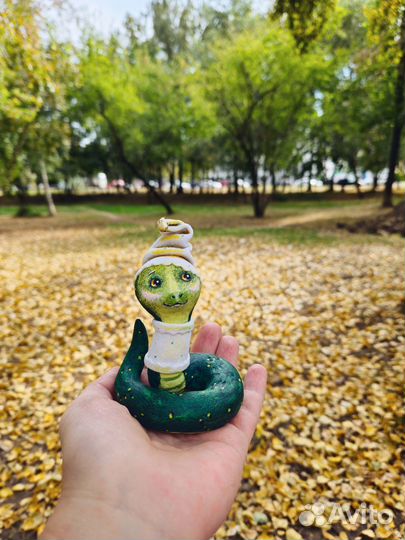 Елочная игрушка Змея символ года