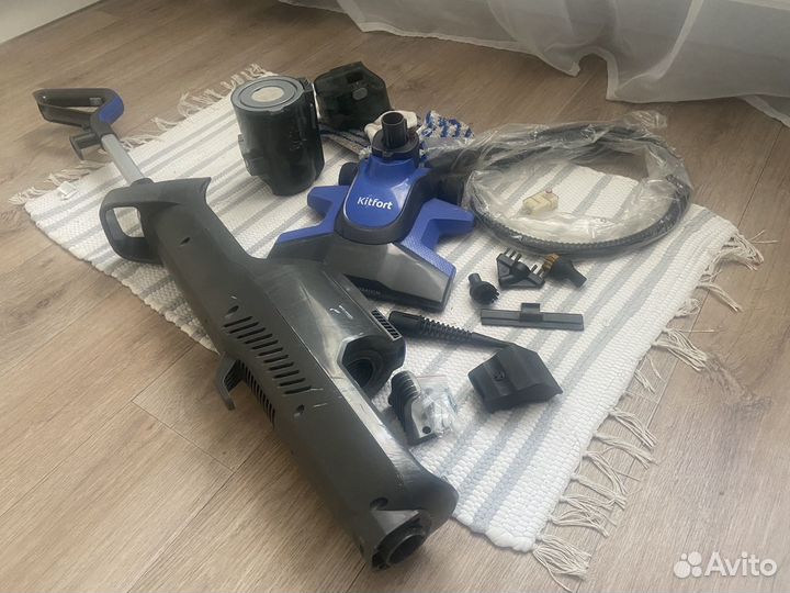 Детали от вертикального пылесоса kitfort kt-555