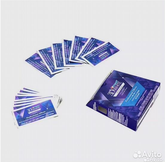 Отбеливающие полоски Crest 3D White