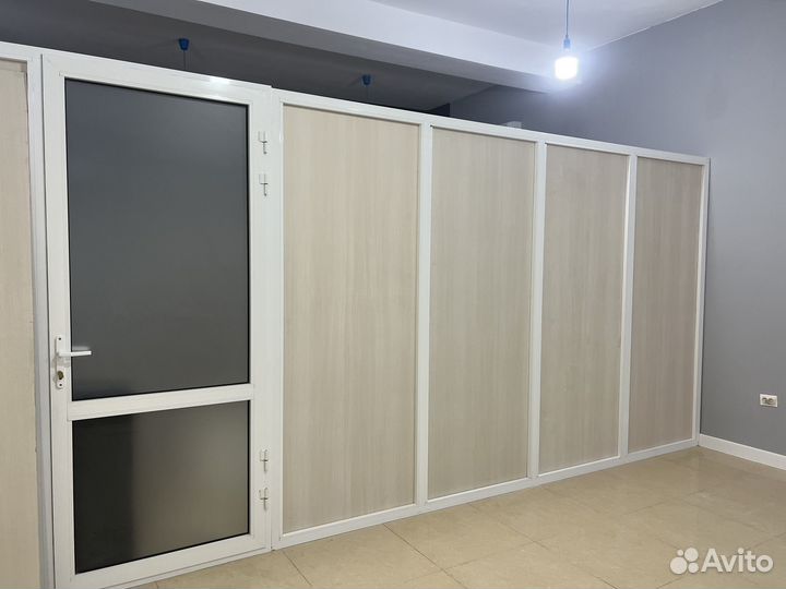 Перегородка из алюминиевого профиля