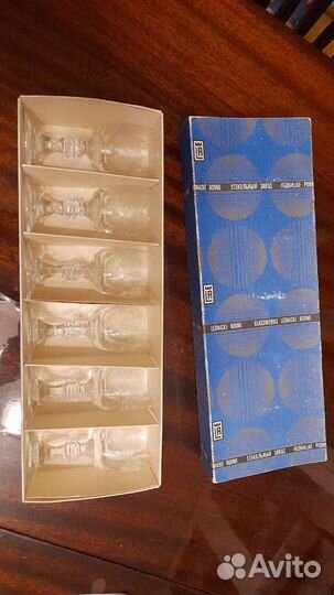 Набор ликерных бокалов. Чехословакии