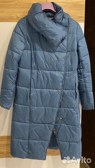 Пуховик женский длинный