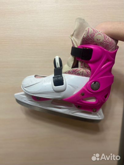 Коньки подростковые