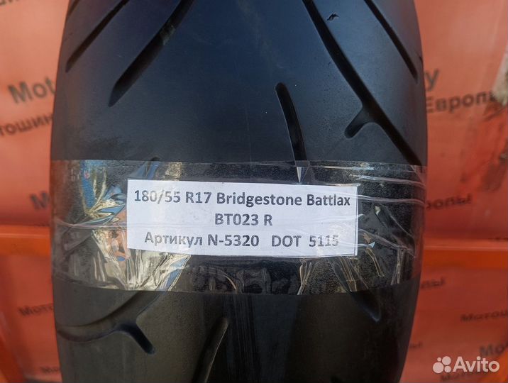 180/55 R17 Bridgestone Battlax BT023R N-5320 Мото