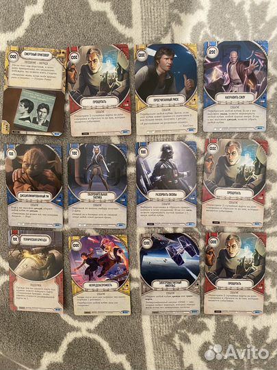 Настольная коллекционная игра Star wars destiny