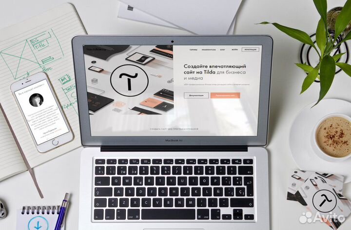 Создам сайт на платформе Тильда