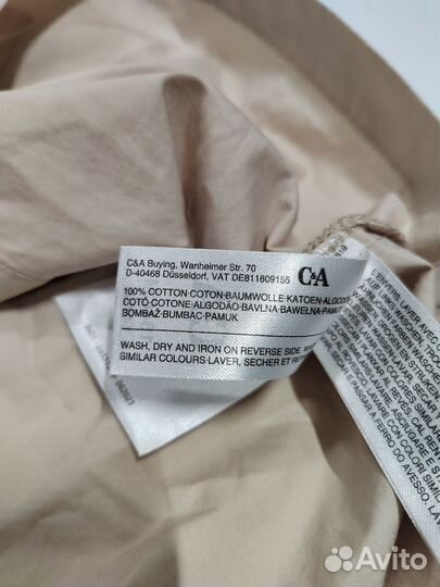 Комплект сарафан и футболка c&a - 164, 100%Хлопок