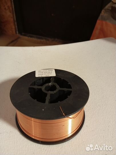 Сварочная проволока Омедненная 0.8 мм 1 кг