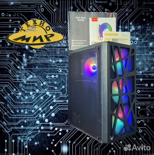 Pc 10ядер,ssdM2,ddr4 16gb,rx580 8gb
